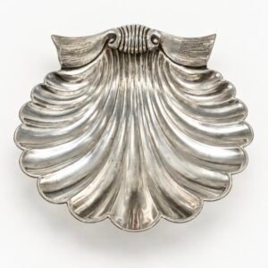 Antique Elkington & Co. Shell Dish, 1873